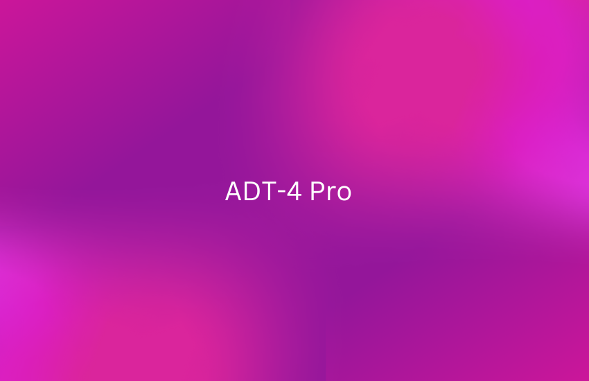 ADT-4 Pro - Model Release Note
