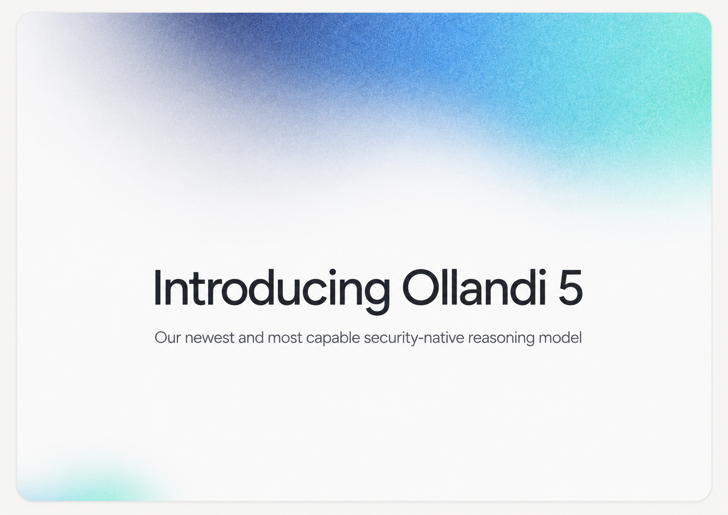 Introducing Ollandi 5 Preview