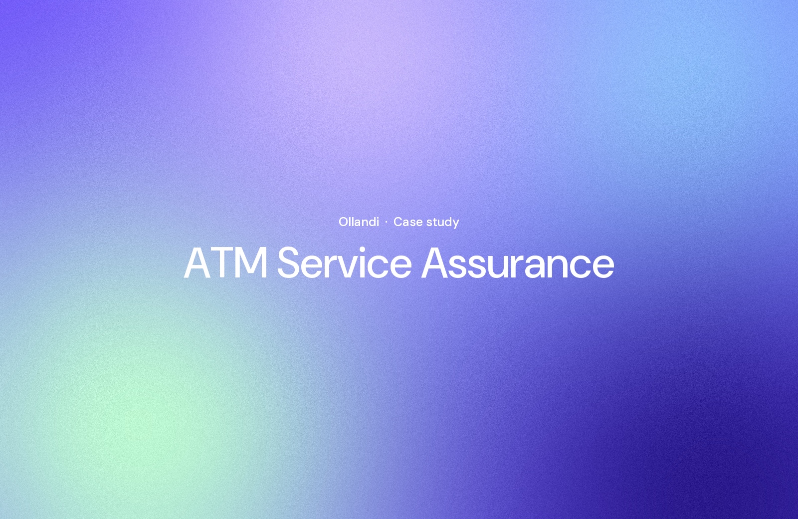 East African Bank Group Brings Service Assurance to Its ATM Estate With Ollandi