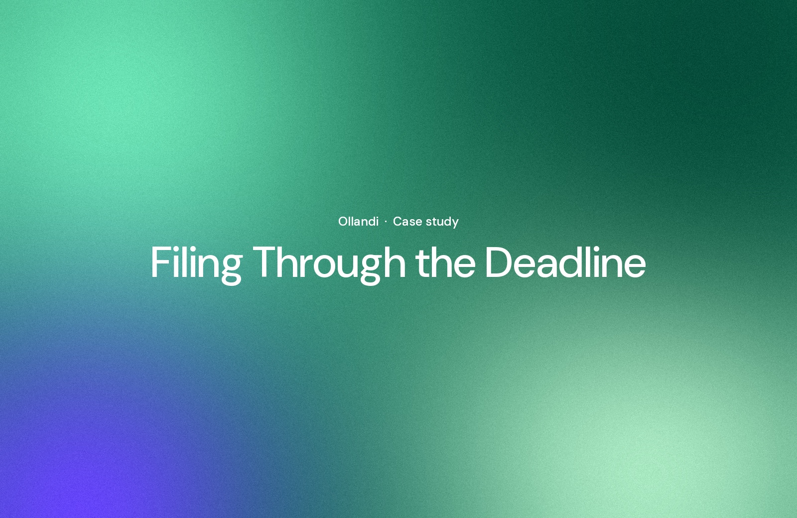 Revenue Authority Keeps Filing and Payment Services Available Through Deadlines With Ollandi